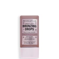 makeup revolution bright light bronzing drops bronze various shades - bronze spice