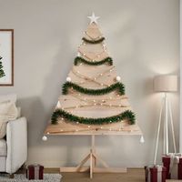 arbol de navidad  decoraciones de navidad de adorno madera maciza 180 cm cfw387472