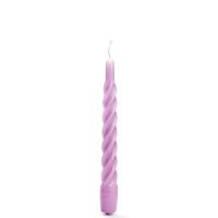anna  nina twisted candle lilac - set of 6
