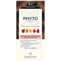 PHYTO PHYTOCOLOR: Permanent Hair Dye Shade: 5.7 Light Chestnut
