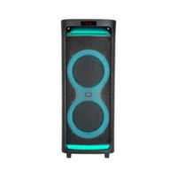altavoz phoenix bigboss xl 300w rms 2 microfonos inalambricos bateria 9000mah bluetooth radio ecualizador rgb