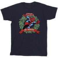 marvel camiseta be merry para nina