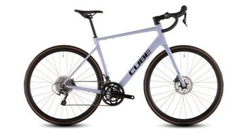 Cube attain race bicicleta carretera shimano tiagra 10s 700 mm ciclamen morado rosa 2026