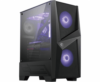 CAJA GAMING MSI MAG FORGE 100M | ATX | RGB | NEGRO