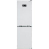 sharp sj-ba33ihxw2 5050 fridge freezer - white white