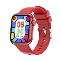 smartwatch forever igo watch 3 jw-500 bluetooth 50 rojo pantalla ips salud y deporte