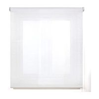 estor enrollable translucido brillante - estor tamano 130x270 color blanco  blindecor
