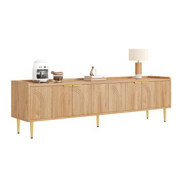 Mueble De Tv - Mueble Para Salón - Mdf - Natural (170x35x47.5cm)