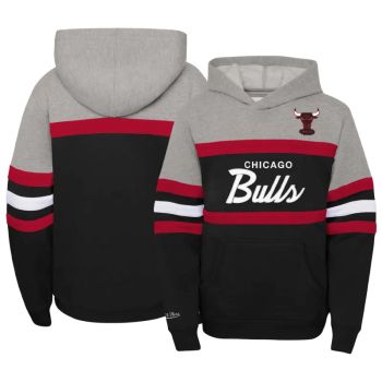 Sudadera Chicago Bulls Head Coach Hoody Junior Mitchell and Ness