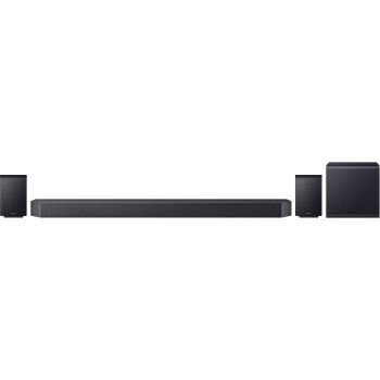 Samsung Barra de Sonido Q-Series HW-Q990F 11.1.4ch Bluetooth Wi-Fi Subwoofer y Altavoces Traseros [versión Holandesa]