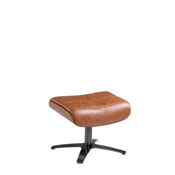Ottoman Piel Marrón Angel Cerdá 5084 52x42x39