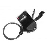 shimano maneta sl-r3000 sora rapidfire plus izquierdo 2v1800 mm negro para manillar plano