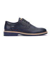 pikolinos para hombre m6w-4311 zapatos de piel carlet azul 41 plano cordones casual