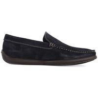 frau mocasines castoro blu para hombre