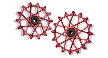 Par de ruedas desviadoras garbaruk para sram gx xo xx eagle 12v rojo