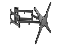 soporte pantalla 23 - 55 doble brazo articulado instalacion especial esquinas equip max 45kg vesa max 400x400