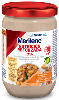 Meritene Nutrición Reforzada Puré Lomo con Patatas 300 gr