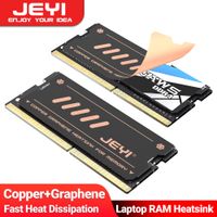 disipador de calor de ram para computadora portatil de grafeno jeyi radiador de memoria enfriador con diseno de lamina de cobre y grafeno de doble capa para ddr5 ddr4 ddr3 ddr2