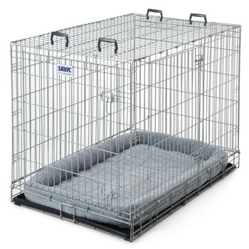 Savic Dog Residence with Cushion - 118 x 76 x 88 cm  (L x W x H)
