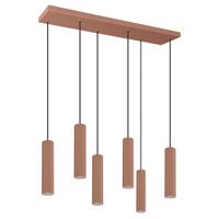 lampara de techo led ivar 6x8w