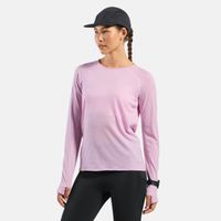odlo x-alp pw115  camiseta de running mujeres - lila