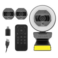 yeyian webcam streaming autofocus con microfono
