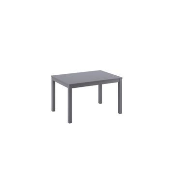 Mesa Extensible Traffic (130/210 X 80 Cm) En Melamina Gris Oscuro