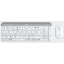 Pack Teclado + RatÃ³n RF inalÃ¡mbrico EspaÃ±ol Blanco Logitech MK470
