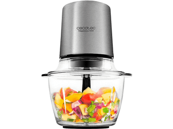 Picadora - Cecotec TitanGlass 1000, 400W, Capacidad 1 L, Cuchillas desmontables