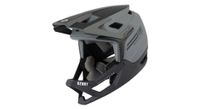 casco integral kenny split negro   gris