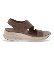 skechers para mujer 119458 sandalias arch fit - brightest day marron 39 3 a 5cm ninguno casual