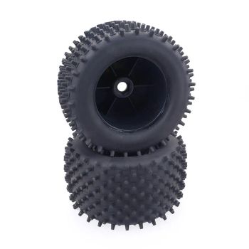 Neumáticos de Rueda de Carro de Control Remoto 1/8 Truggy Monster Truck Para Redcat Hsp Kyosho Hobao Hongnor Team Losi G