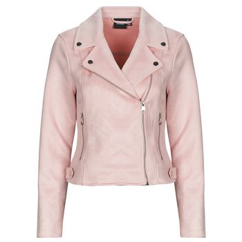 Vero Moda Cazadora de cuero VMJOSE SHORT FAUX SUEDE para mujer