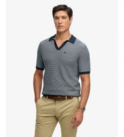 superdry para hombre m1110459a polo johnny knitted marino s casual algodon manga corta