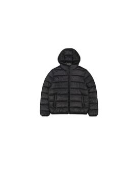 Chaqueta Champion Hooded Jacket Hombre Negro
