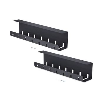 Bandeja de gestión de cables StarTech bajo escritorio 1060 mm negro