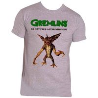 gremlins camiseta manga larga do not feed para mujer