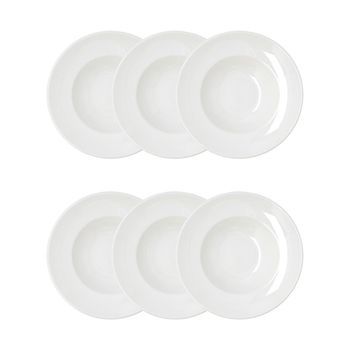 Set 6 Plato Pasta 27cm Harmony Hydrozero 27cm Bidasoa Harmony Hydrozero - Blanco Apto Microondas