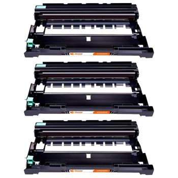 Pccom Essential Brother DR2400 Tambor Compatible Negro Pack 3