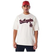 new-era camiseta t-shirt new era mlb rib infill beige para mujer