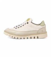 art para mujer 115961123003017 zapatillas de piel 1596 ontario blanco 41 plano cordones casual