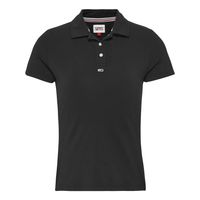 tommy jeans polo negro dw0dw15847-bds