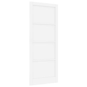 Puerta Interior Blanco 93 X 232 Cm Madera Contrachapada Vidaxl
