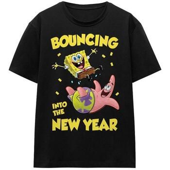 Spongebob Squarepants Tops y Camisetas Bouncing Into The New Year para mujer