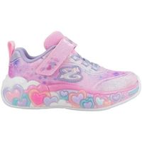 skechers deportivas moda eternal heart lights para nina