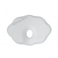 almohada ergonomica de espuma viscoelastica cloud airknit gris