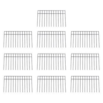 10 Cercas Anti-animales 50x30cm, Acero Inox.