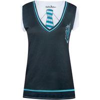 harry potter camiseta manga larga slytherin uniform para mujer