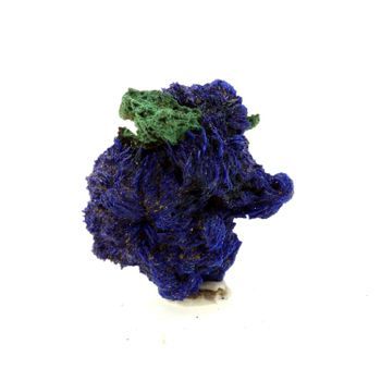 Chesylite - Pierre Natural De Francia, Chessy -les -mines - Cristal Azure Multicolor | 31.95 Ct - Certificado De Autenticidad Incluido | 21 X 19 X 12