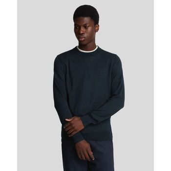 Lyle & Scott Jersey KN2121VC TONAL CREW MWRINO-Z27. DARK NAVY para hombre